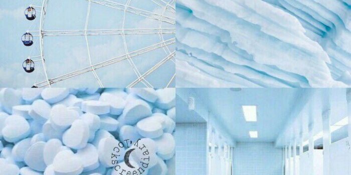 718x1278 cafa5313 Lockscreen: Blue Pastel Aesthetic