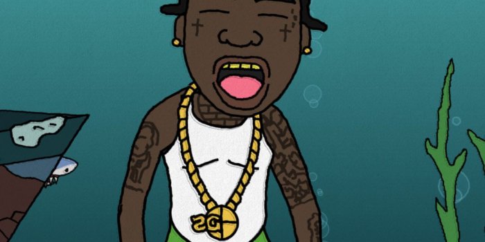 1080x1080 Rough Sketchz Rappers - Kodak Black