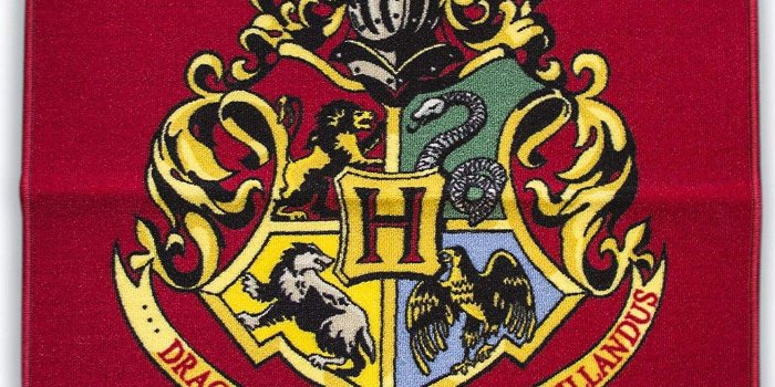 1400x1400 Details about HARRY POTTER HOGWARTS EMBLEM SQUARE FLOOR MAT RUG LARGE
