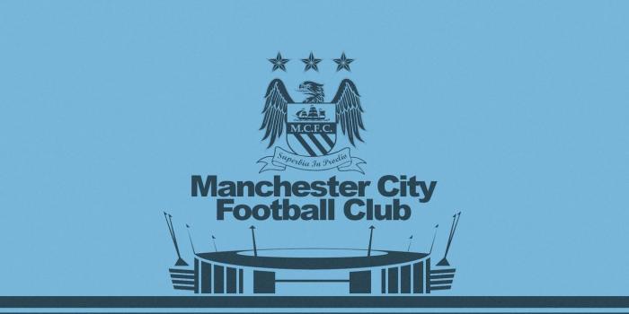 1366x768 Manchester City Logo Wallpaper Free Download - Football Wallpapers