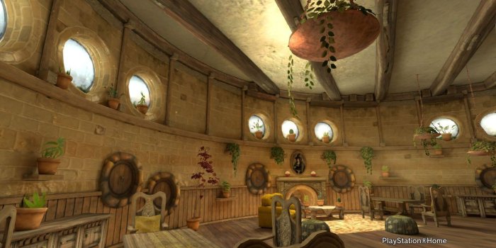 1280x720 Hufflepuff Common Room - Pottermore background art. So proud to be a