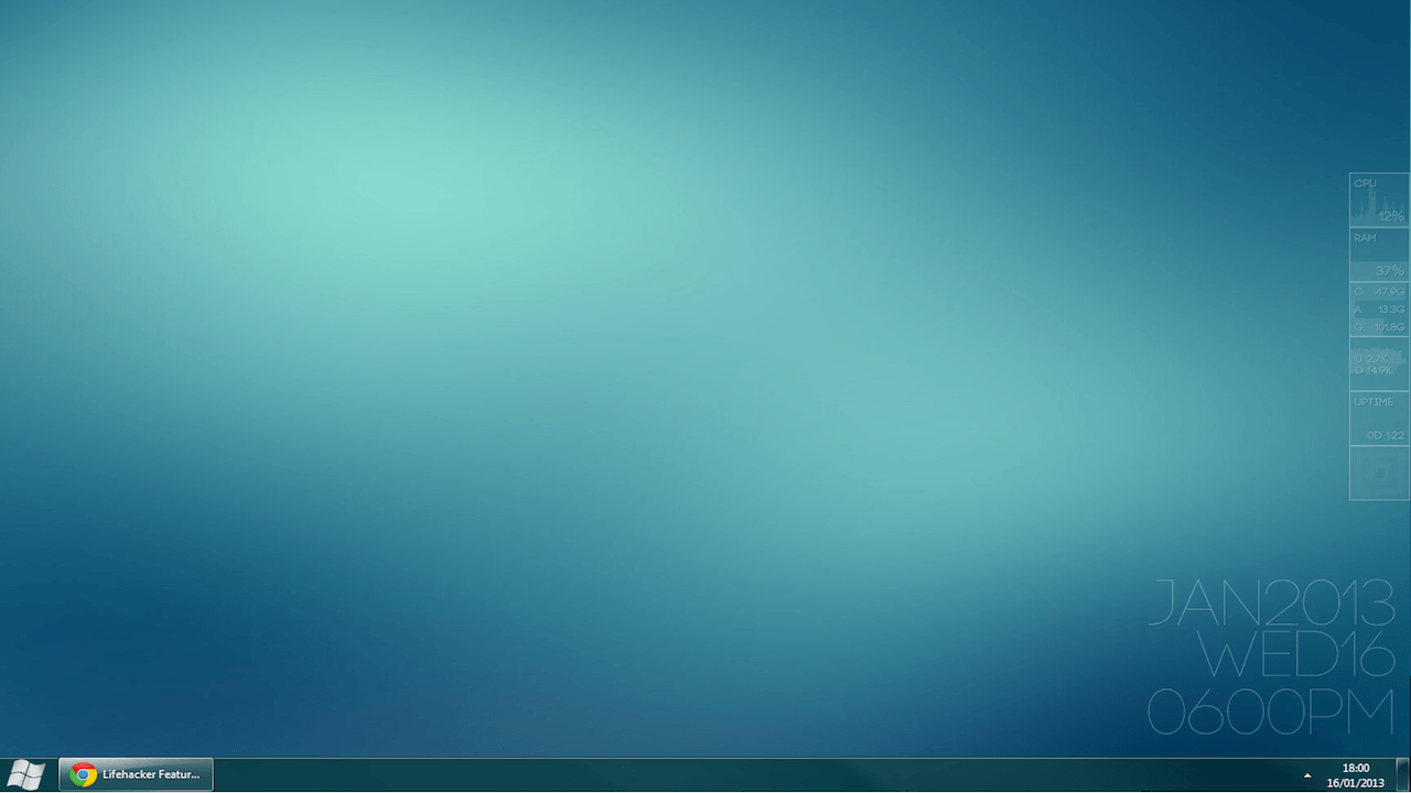 1280x720 The Clean, Empty Desktop | Lifehacker Australia