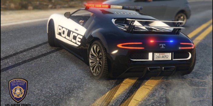 1600x900 GTA 5 - Bugatti Veyron Police Wallpapers ! - GTA V Galleries