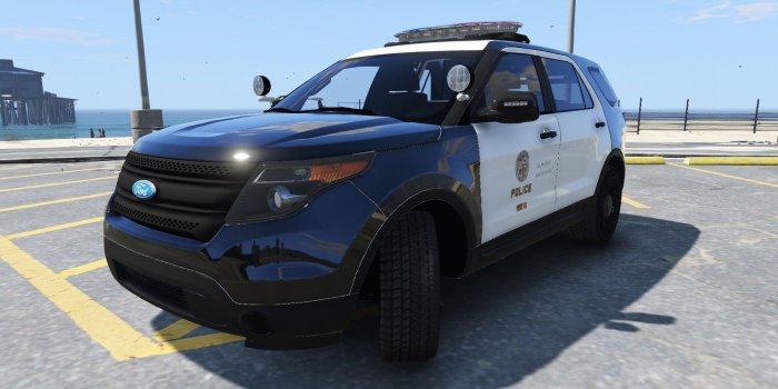 1920x1080 Lapd 2014 Ford Explorer Police Interceptor Utility Gta5 Mods Com