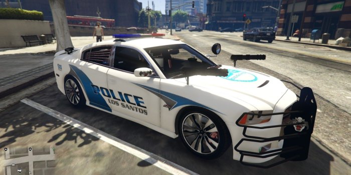 1920x1080 Dodge Charger Srt8 Police Weapons V 1 Gta5 Mods Com Pursuit