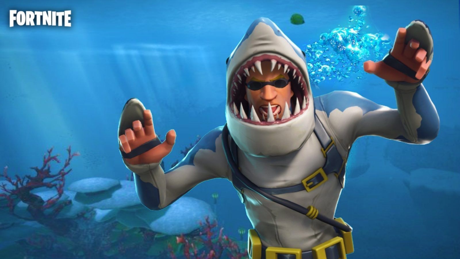 1600x900 Shark Fortnite Wallpapers - Top Free Shark Fortnite Backgrounds