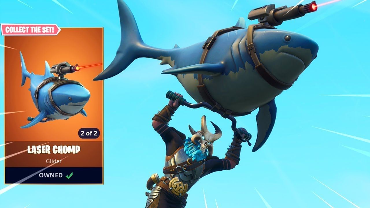 1280x720 Laser Chomp Fortnite Glider | Fortnite Watch