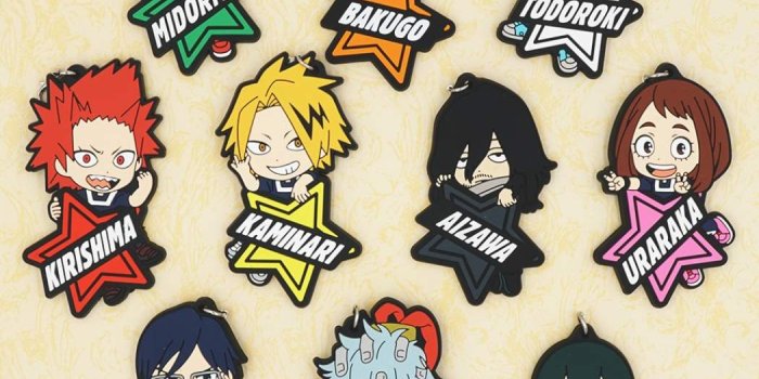 1050x1050 Anime Boku No Hero Academia My Hero Academia Izuku Midoriya Katsuki Bakugo  Todoroki Rubber Phone Strap Keychain Pendant Toy