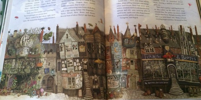 1600x1200 Harry Potter illustrated edition | tartanmouth