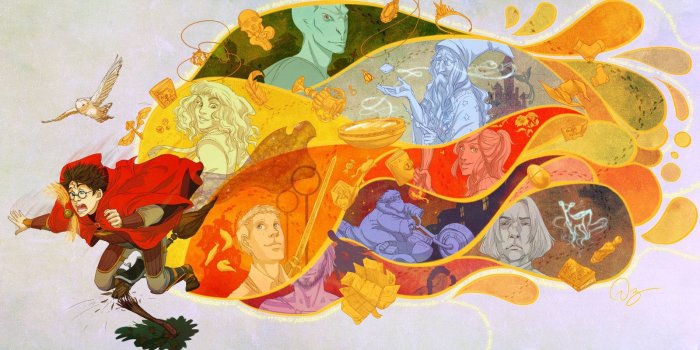 1600x846 Harry Potter Art Wallpapers - Top Free Harry Potter Art Backgrounds