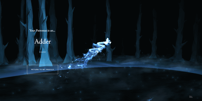 2540x1432 Adder Pottermore Patronus | EXPECTO PATRONUM | Pottermore patronus