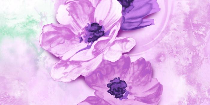 1600x1200 Free Wallpaper - Free Flower wallpaper - Water color paintings 1