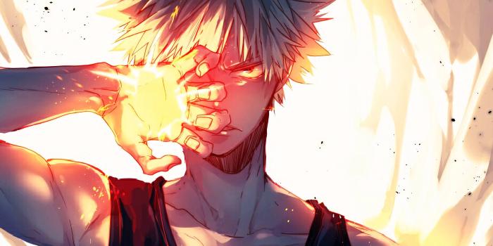 3840x2160 Katsuki Bakugo Explosion My Hero Academia 4K #12130