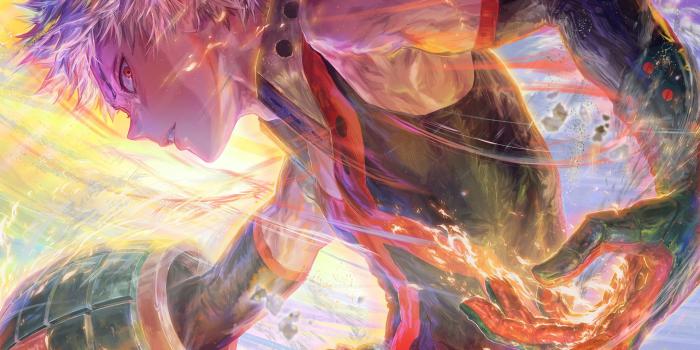 1920x1080 My Hero Academia digital wallpaper, Boku no Hero Academia, Katsuki