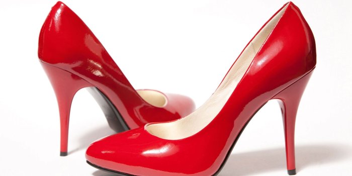 1920x1920 Free download Red high heel women shoes on white background
