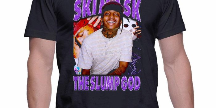 1020x1000 SKI MASK -THE SLUMP GOD Men s T-shirt Size S-3XL Printed Summer Style Tees  Male Harajuku Top Fitness Brand Clothing