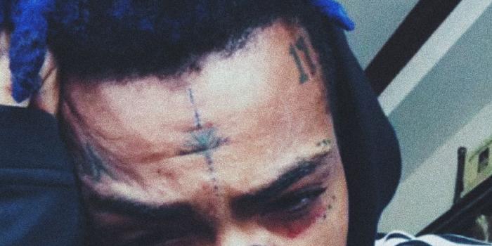 899x1599 XXXTENTACION Blue Hair Wallpapers
