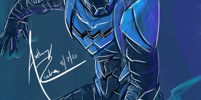 768x1024 Blue beetle vs Ultron - Battles - Comic Vine