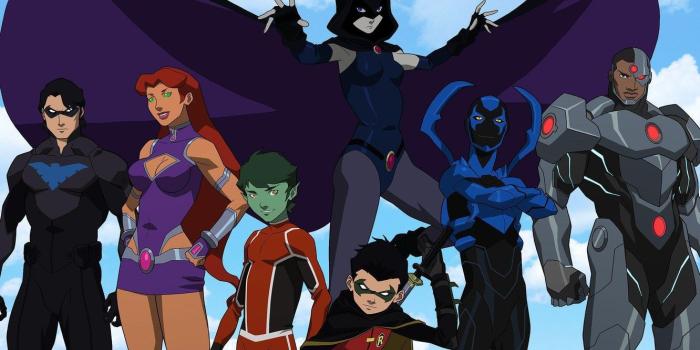 1332x850 Wallpaper team, heroes, team, Robin, Cyborg, Cyborg, Robin