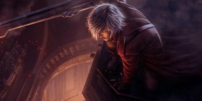 3840x2400 Download wallpaper 3840x2400 devil may cry, dante, art, character 4k
