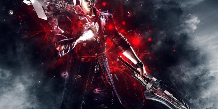 1332x850 Wallpaper Abstract, DMC 4, Capcom, Nero, Background, Devil May Cry 4