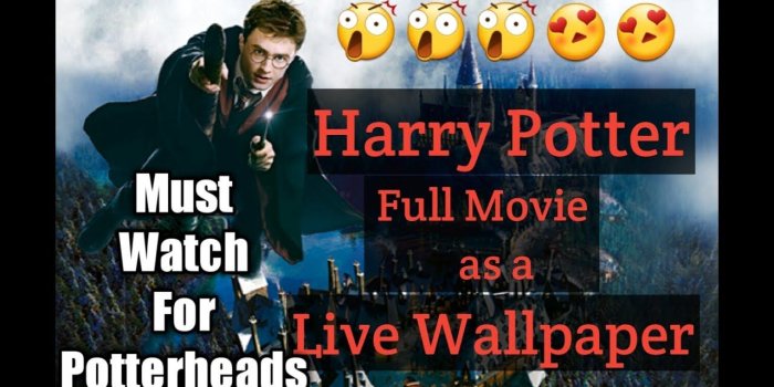 1280x720 How to set Harry Potter full movie as a live wallpaper