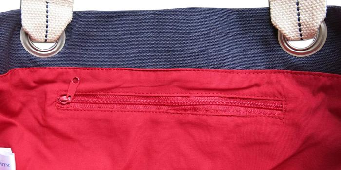 1500x1125 Broad Bay Phi Mu Sorority Tote Bag Rich Dye Washed Navy Cotton Canvas