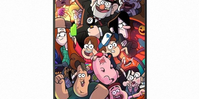 1000x1000 Kawaii Pato Gravity Falls Wallpaper Cell Phone Cases - Gravity Falls