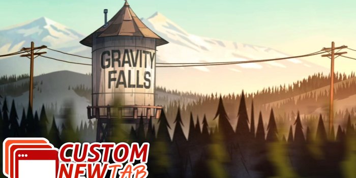 1920x1080 Gravity Falls wallpaper New Tab - New Tabsy