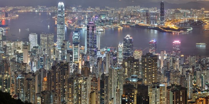 1920x1080 Hong kong skyline wallpaper | 1920x1080 | #21535