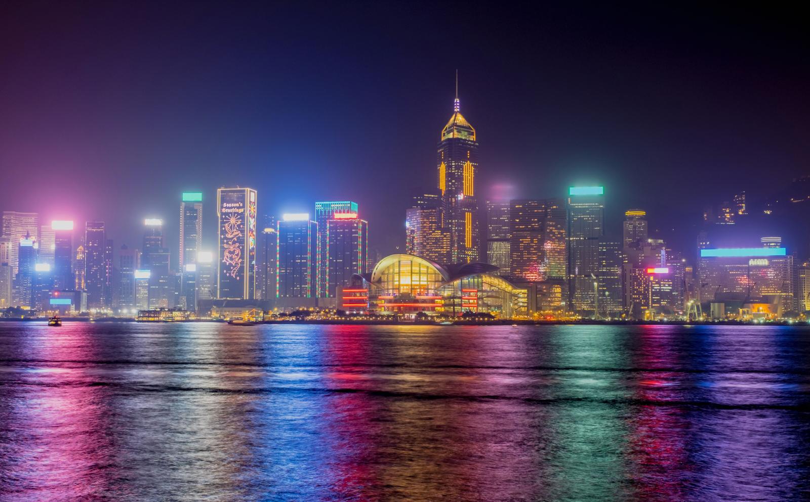 4896x3039 Wallpaper Hong Kong, Skyline, Nightscape, 4K, World, #6383