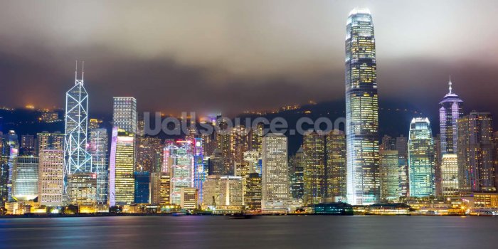 1600x718 Hong Kong Skyline