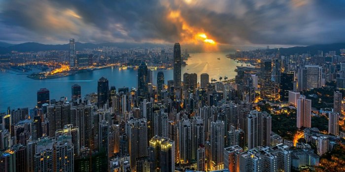 1920x1080 Hong Kong Skyline Wallpapers - Top Free Hong Kong Skyline