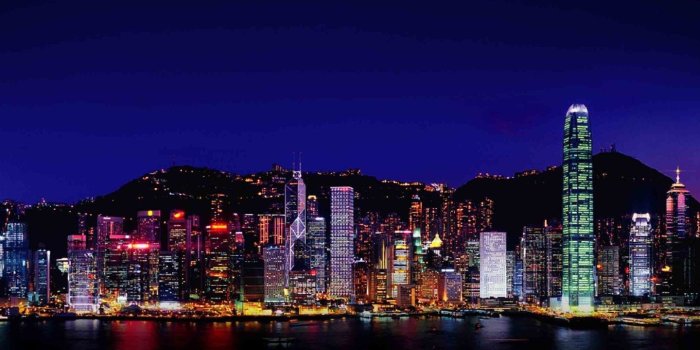 1440x900 Hong Kong Skyline Wallpapers 4670x1644px Desktop Background