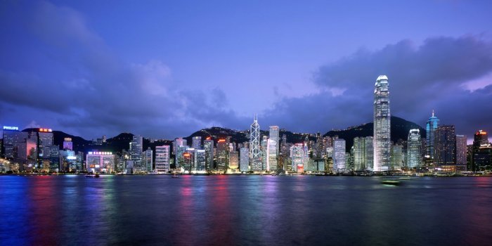 1244x700 Hong kong cityscape skyline architecture buildings light wallpaper
