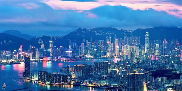 2880x1800 Hong Kong Night Lights Mac Wallpaper Download | Free Mac Wallpapers