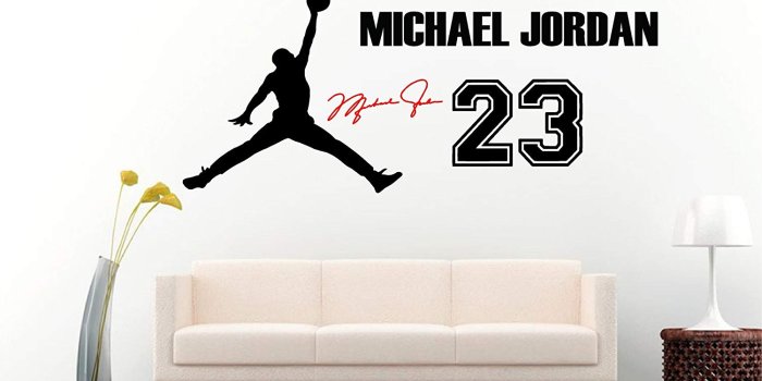 1500x967 Flight Jordan Jumpman Logo Huge 23 signature AIR Decal Sticker for  Automobile Room Car Window Tablet PC Computer Wall Laptop Notebook Ipad  (23