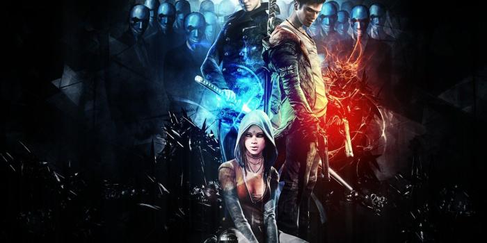 1332x850 Wallpaper Dante, background, Capcom, DmC, Devil May Cry, Virgil