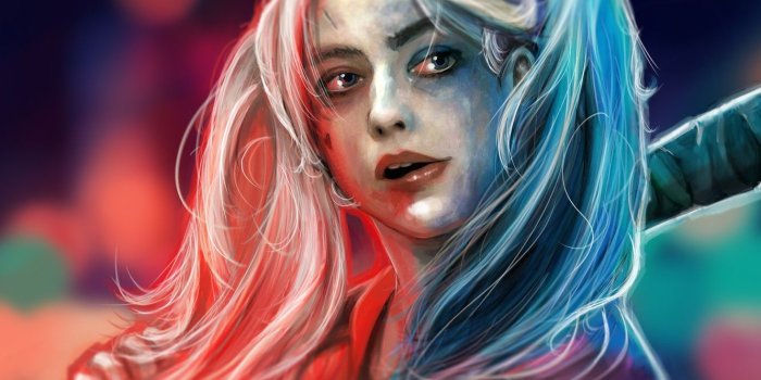 1332x850 Wallpaper Face, DC Comics, Harley Quinn, Suicide Squad images for