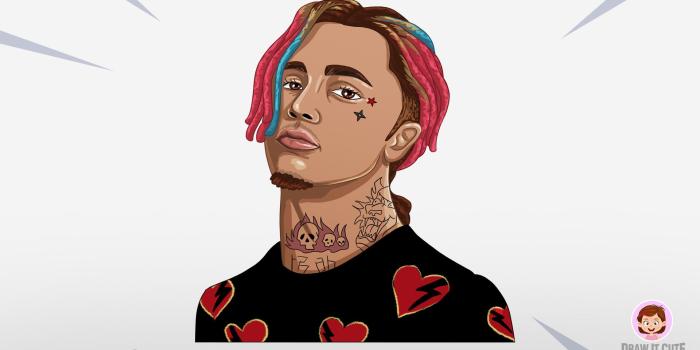 1920x1080 How to draw Lil Pump | step-by-step - Draw it cute