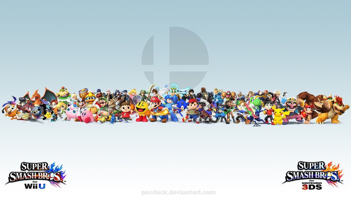 1191x670 Super Smash Bros. Wii U/3DS Wallpaper by PacDuck