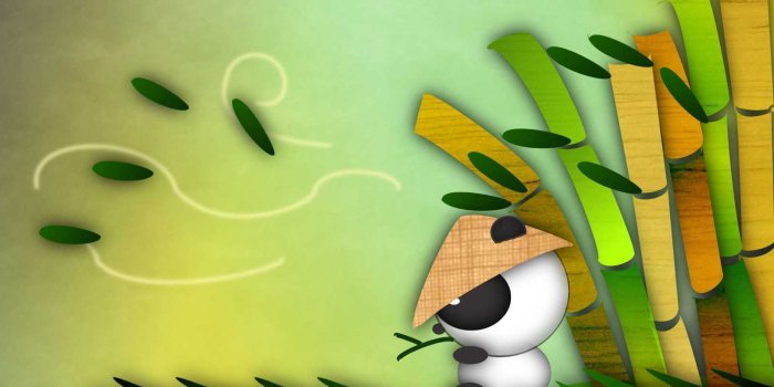 1600x900 Funny Cute Panda Cartoon #Wallpaper - HD Wallpapers