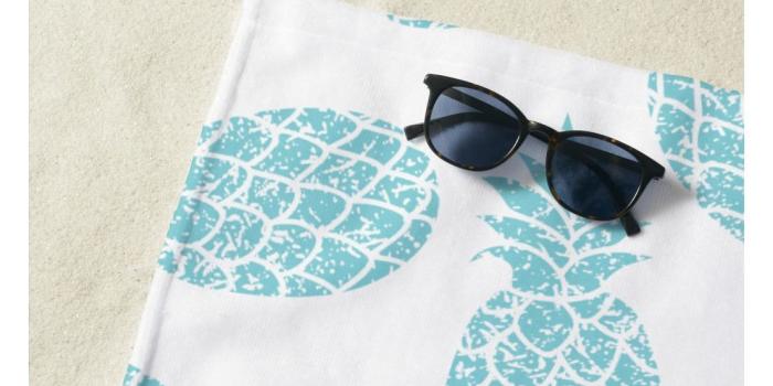 1106x1106 Top 25+ pineapple beach towel HD Wallpapers