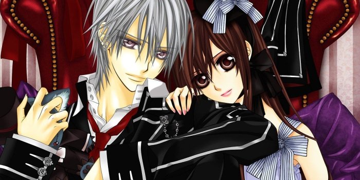 1920x1175 Boy, Girl, Shape, Toy Chair, Vampire Knight, Yuki Cross Kiryu Zero