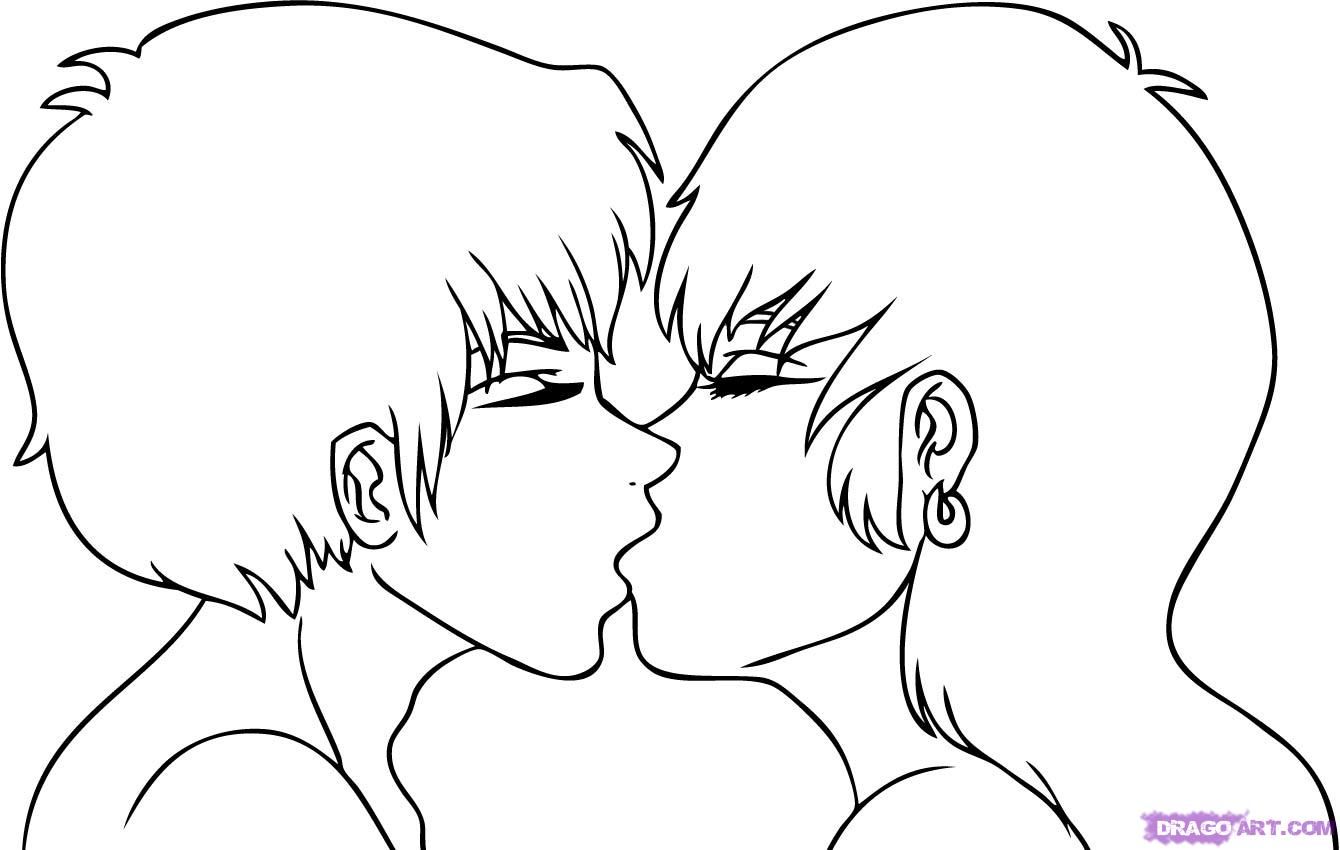 1340x850 Free Cartoon Couples Kissing, Download Free Clip Art, Free Clip Art