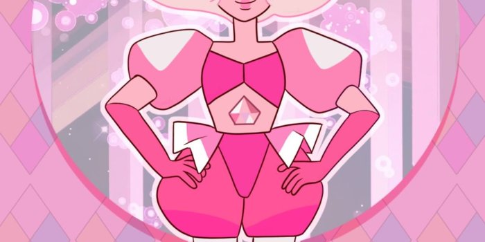 1440x2560 Made myself a Pink Diamond phone wallpaper based on the recent t