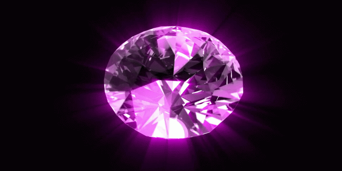 1920x1080 ROTATING PINK DIAMOND LOOP Motion Background - Storyblocks Video