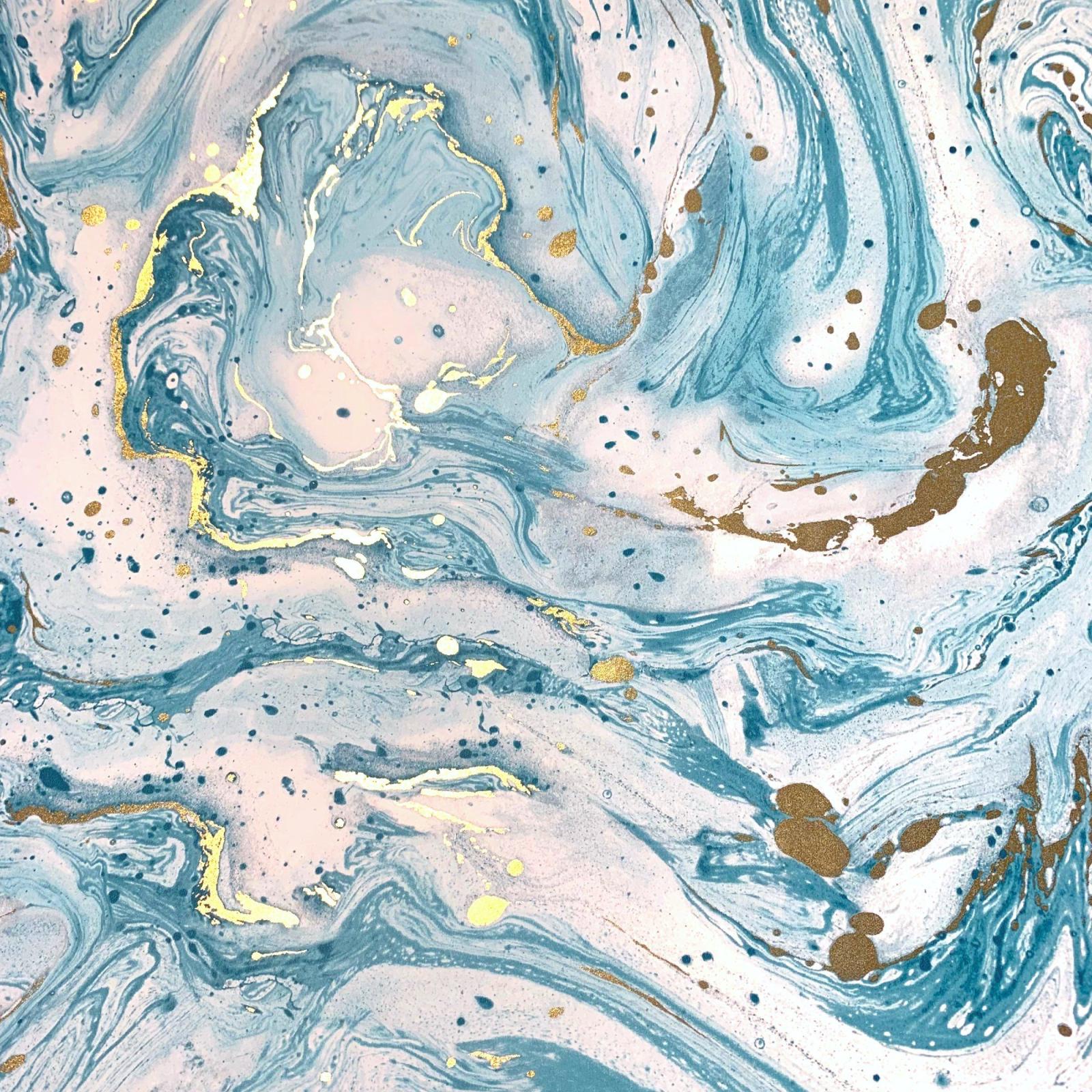 2000x2000 Azurite Teal/Gold