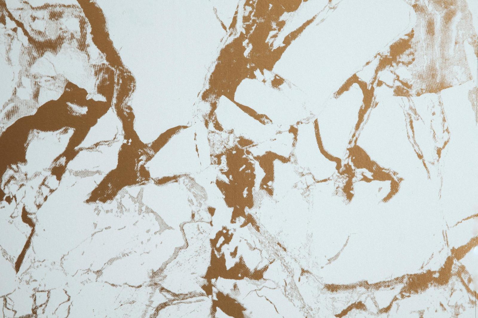 2500x1667 Levante Breccia Marble Wallpaper with Robin’s Egg Blue and Metallic Gold  Inks