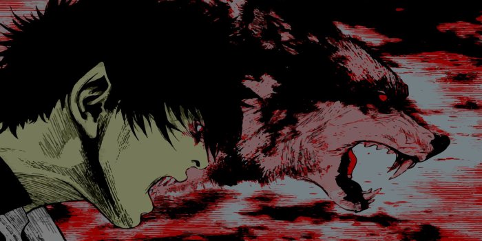 1920x1080 Male character digital wallpaper, anime boys, manga, wolf, Wolf Guy